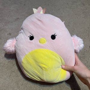 Pink Chicken Squishmallow 12”
